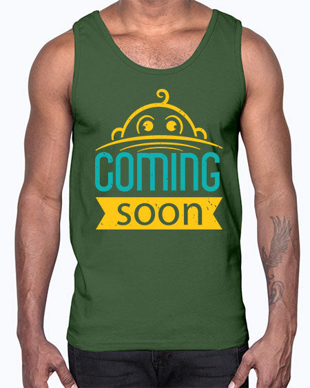 Baby Coming Soon Style 24#- baby shower- Cotton Tank
