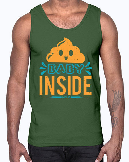 Baby Inside Style 26#- baby shower- Cotton Tank