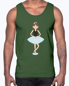 Ballerina 51#- ballet- Cotton Tank