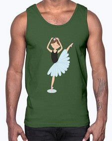 Ballerina 52#- ballet- Cotton Tank