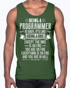 Being a Programmer 4#- computer- Cotton Tank