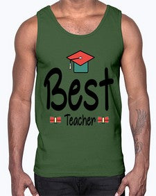 Best Teacher 22#- teacher- Cotton Tank