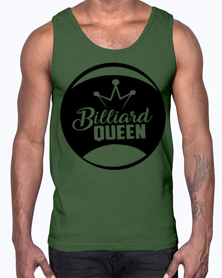 Billiard queen 1415#- billards- Cotton Tank