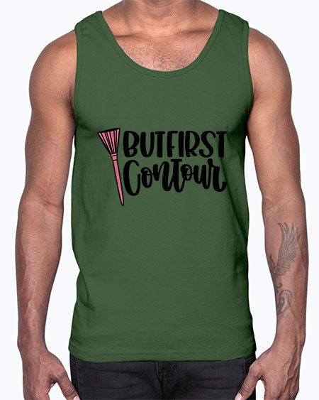 But First Contour Style 120#-makeup Cotton Tank