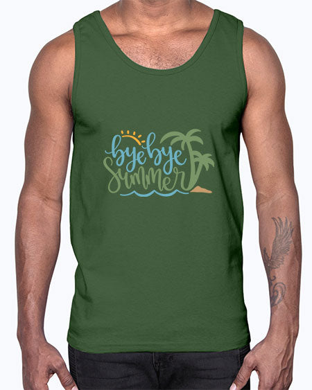 Bye bye summer 102#- summer- Cotton Tank
