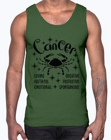 Cancer 144#- cancer- Cotton Tank