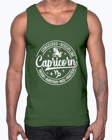 Capricorn 191#- capricorn- Cotton Tank