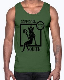 Capricorn queen 194#- capricorn- Cotton Tank