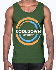 Cooldown Your Spirit 194#- yoga- Cotton Tank