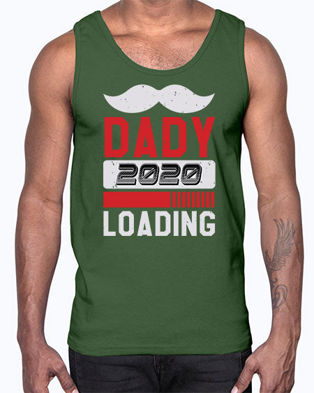 Dady Loading Style 70#- baby shower- Cotton Tank