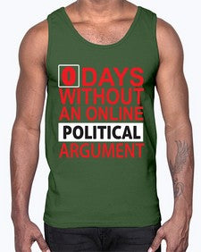 Days Without an online 80#- internet- Cotton Tank