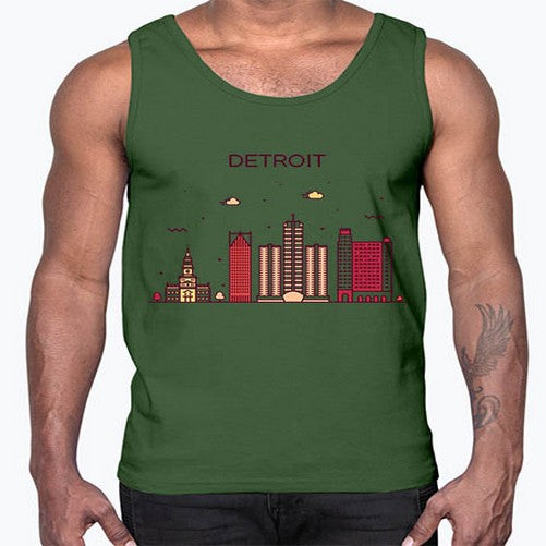 DetroitMI 665#- cities- Cotton Tank