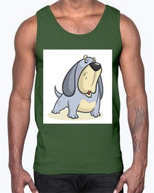 dog 115#- dogs- Cotton Tank