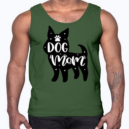 Dog Mom Style 27#- dogs- Cotton Tank