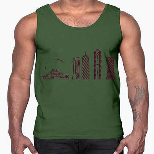Doha 672#- cities- Cotton Tank
