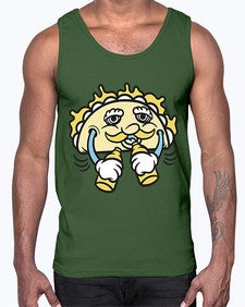 Drunken tacos 117#- cartoon food- Cotton Tank