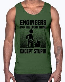 Engineers can fix Style 770#- engineer- Cotton Tank