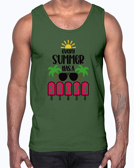 Every Summer Has A Story Style 46#- summer- Cotton Tank