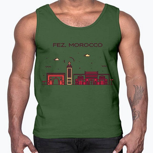 Fez 720#- cities- Cotton Tank