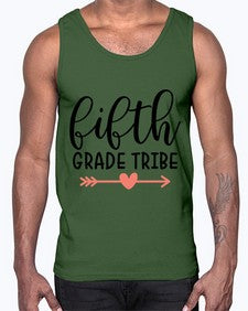 Fifth Grade Tribe 98#- fifth grade- Cotton Tank