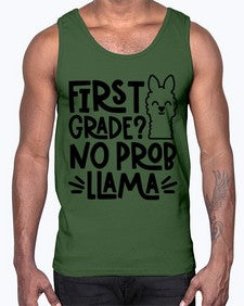 First Grade No Prob 153#- first grade- Cotton Tank