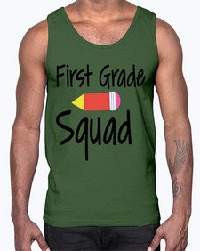 First Grade Squad 154#- first grade- Cotton Tank
