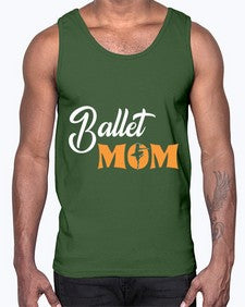 Fitted dance mom ballet svg ballet 126#- ballet- Cotton Tank