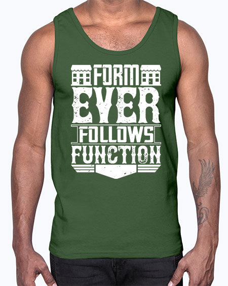 Form ever follows function Style 163#- architect- Cotton Tank