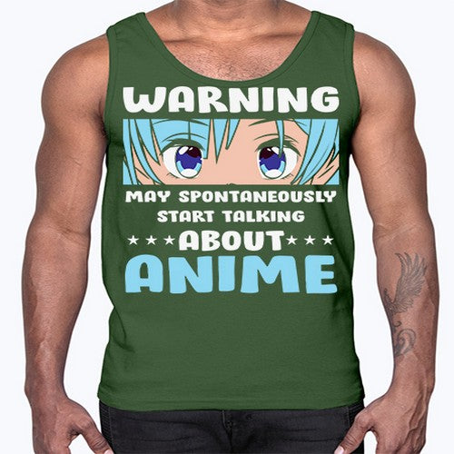 Funny Anime Talk About Anime 229#- anime- Cotton Tank