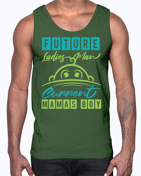 Future ladies man Style 80#- baby shower- Cotton Tank