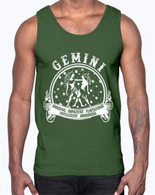Gemini 10#- gemini- Cotton Tank