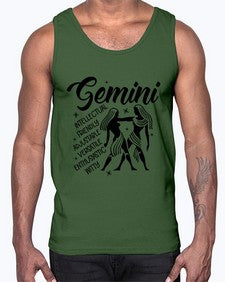 Gemini 223#- gemini- Cotton Tank