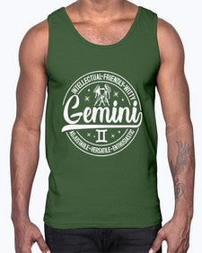 Gemini 226#- gemini- Cotton Tank