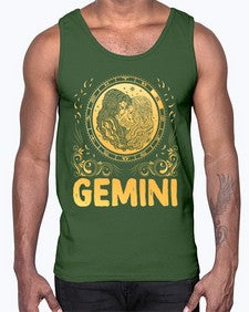Gemini 234#- gemini- Cotton Tank