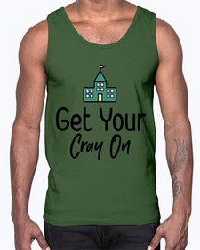 Get Your Cray On 219#- general school- Cotton Tank