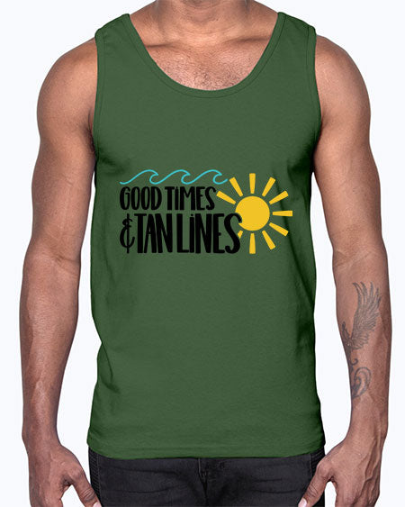 Good Times Tan Lines Style 43#- summer- Cotton Tank