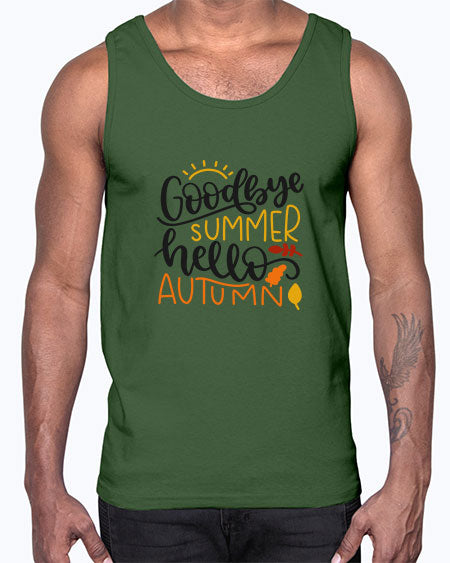 Goodbye summer hello autumn 99#- summer- Cotton Tank