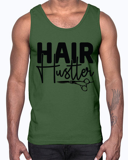 Hair Hustler 826#- hairdresser- Cotton Tank
