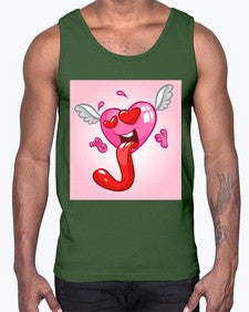 Heart 139#- cartoon general- Cotton Tank