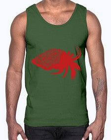 HermitCrabMandala 518#- mandala- Cotton Tank