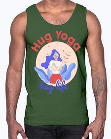 Hug Yoga Hug Life 261#- yoga- Cotton Tank