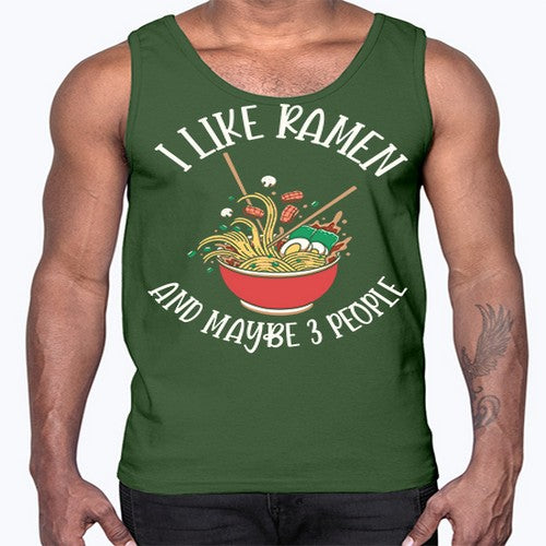 I Like Ramen Japanese Noodles 239#- anime- Cotton Tank