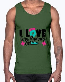 I Love Tiny Humans Style Style 904#- nurse- Cotton Tank