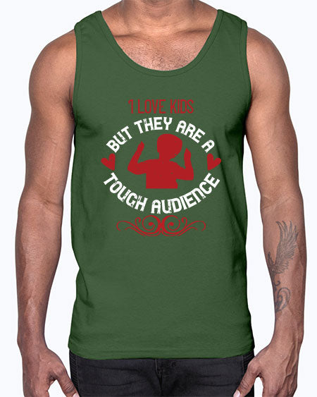 I love kids but they are a tough audience Style 101#- kids- Cotton Tank