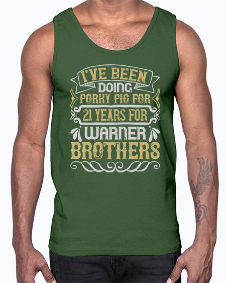 I’ve been doing Porky Pig for years for Warner Brothers Style 48#- pig- Cotton Tank