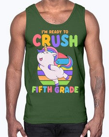 Im Ready to Crush fifth 386#- fifth grade- Cotton Tank