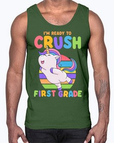 Im Ready to Crush first 387#- first grade- Cotton Tank