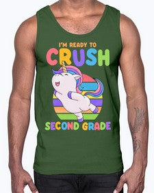Im Ready to Crush second 391#- second grade- Cotton Tank
