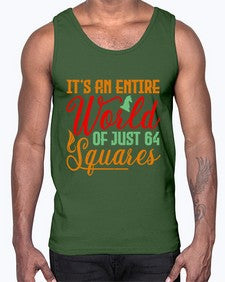 Its an entire world of just squares 124#- chess- Cotton Tank