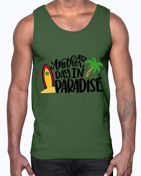 Just Another Day In Paradise Style 36#- summer- Cotton Tank